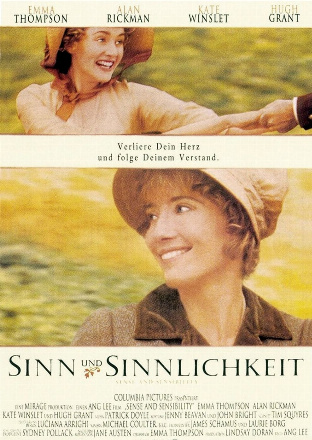 Filmplakat Sinn und Sinnlichkeit