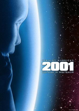 Filmplakat 2001 - Odyssee im Weltraum