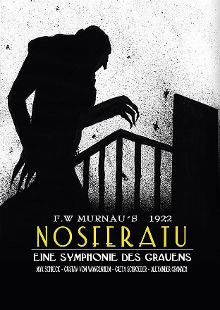 Filmplakat Nosferatu - Eine Symphonie des Grauens