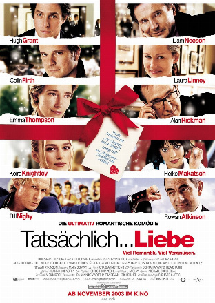 Filmplakat Tatsächlich ... Liebe