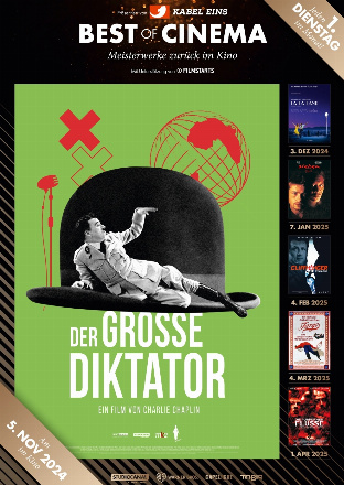 Filmplakat zu Der große Diktator – Kinoprogramm Attendorn