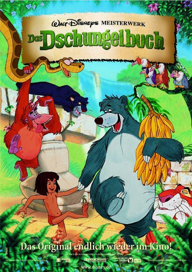 Filmplakat Das Dschungelbuch
