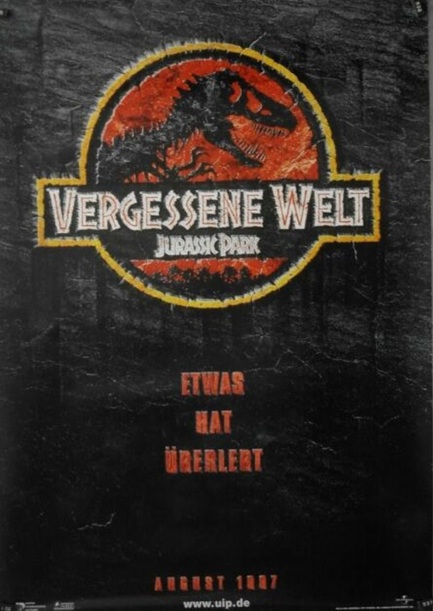 Filmplakat Vergessene Welt: Jurassic Park