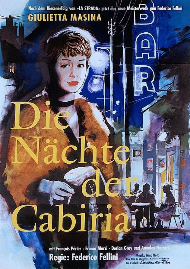 Filmplakat Die Nächte der Cabiria