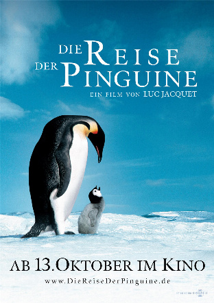 Filmplakat Die Reise der Pinguine