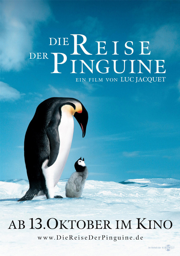 Filmplakat Die Reise der Pinguine