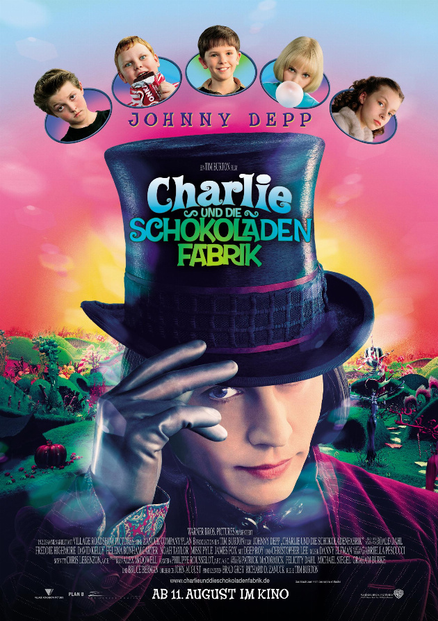 Filmplakat Charlie und die Schokoladenfabrik