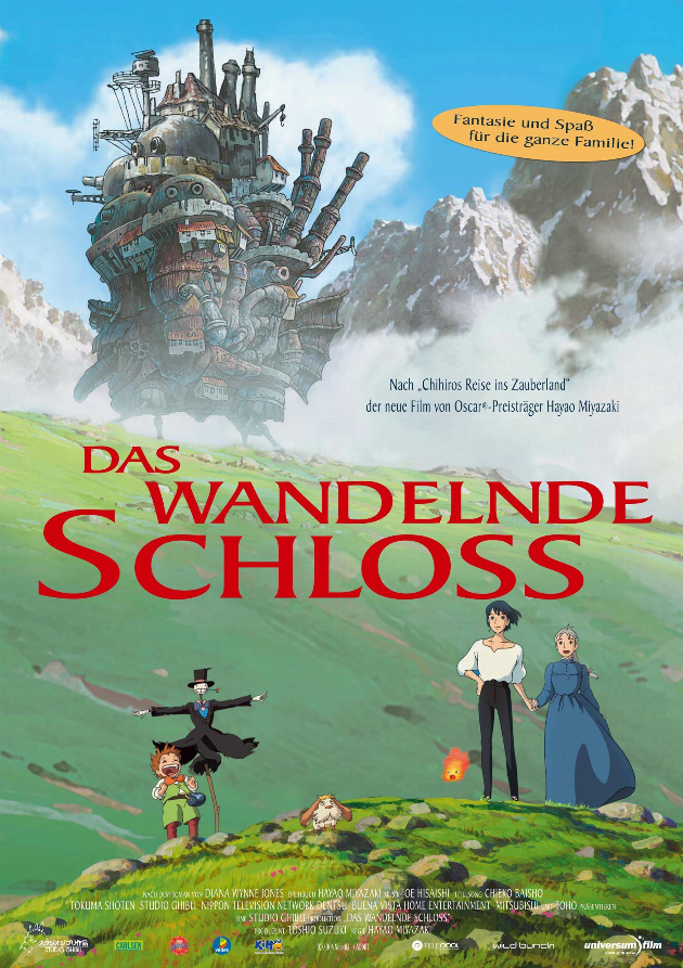 Filmplakat Das wandelnde Schloss