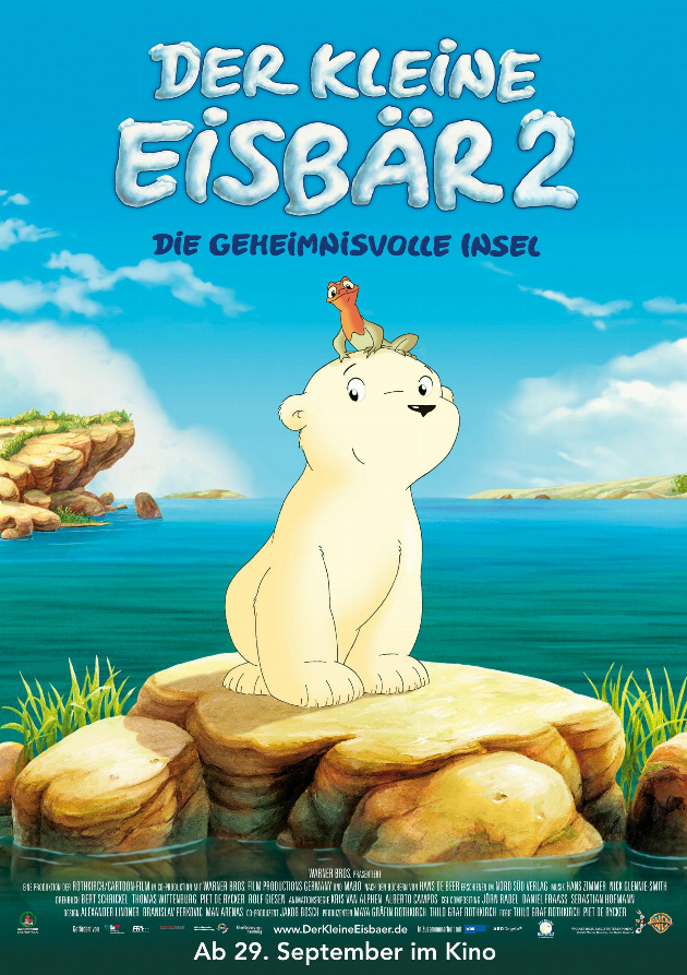 Filmplakat Der kleine Eisbär 2 - Die geheimnisvolle Insel