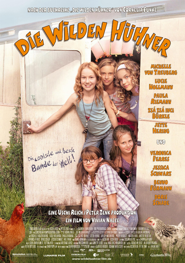 Filmplakat Die Wilden Hühner