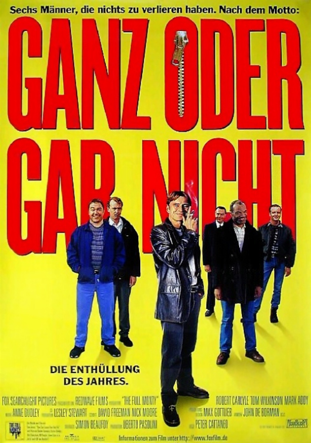 Filmplakat Ganz oder gar nicht