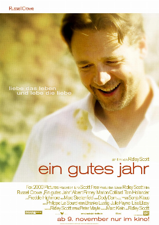 Filmplakat Ein gutes Jahr