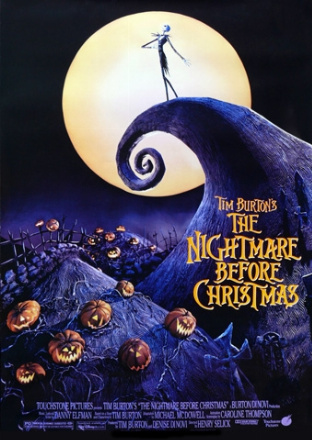 Filmplakat Tim Burton's Nightmare Before Christmas