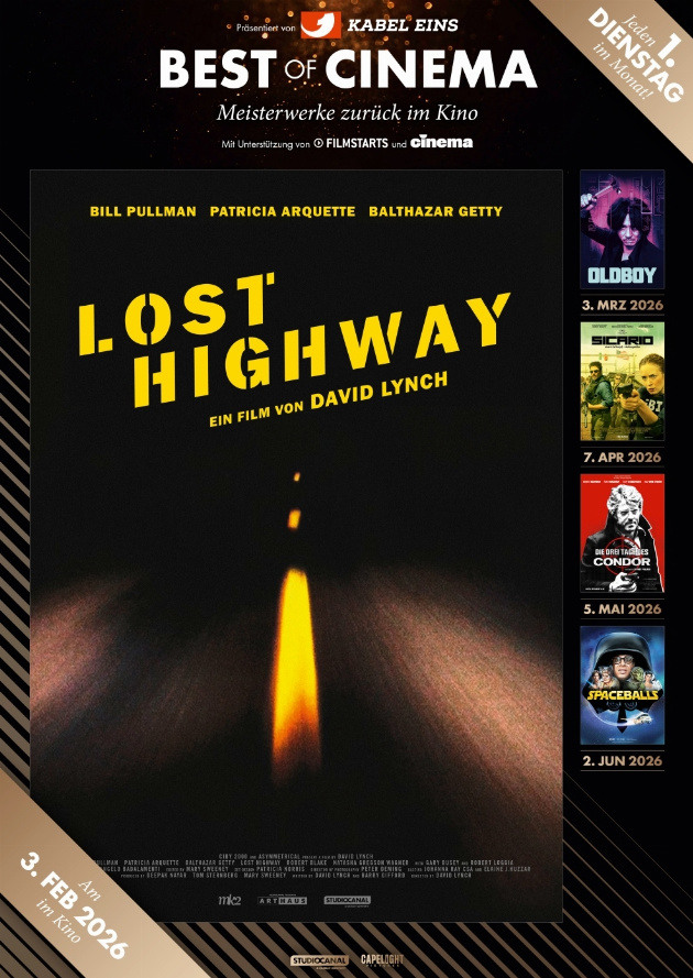 Filmplakat Lost Highway
