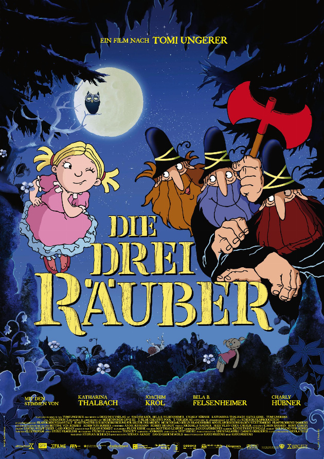 Filmplakat Die drei Räuber