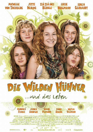 Filmplakat Die Wilden Hühner und das Leben