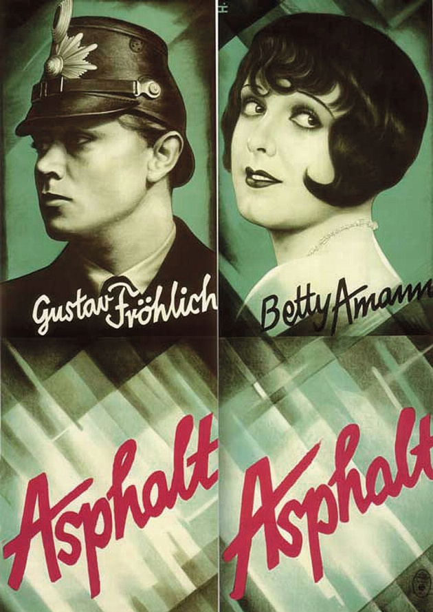 Filmplakat Asphalt
