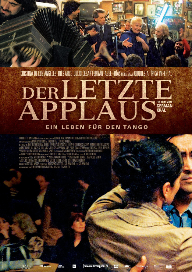 Filmplakat Der letzte Applaus - Ein Leben für den Tango
