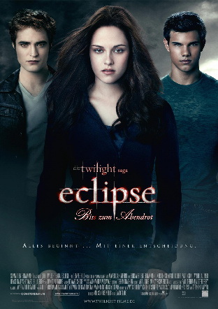 Filmplakat Eclipse - Biss zum Abendrot