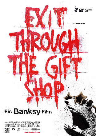 Filmposter - Banksy - Exit Through the Gift Shop im BrotfabrikKINO
