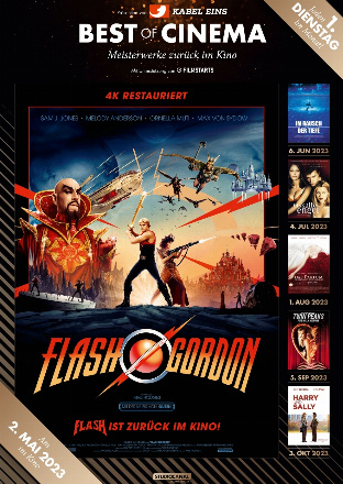 Filmplakat Flash Gordon