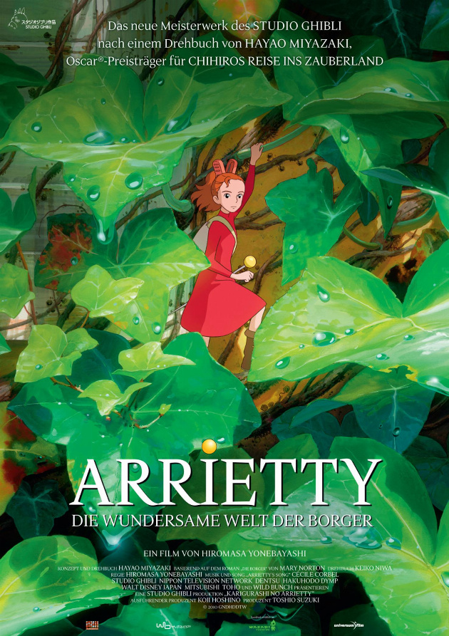Filmplakat Arrietty - Die wundersame Welt der Borger
