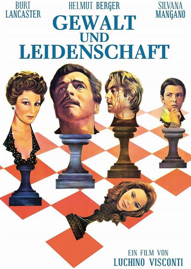 Filmplakat Gewalt und Leidenschaft