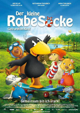 Filmplakat Der kleine Rabe Socke