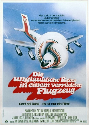 Filmposter - Die unglaubliche Reise in einem verrückten Flugzeug im Filmstudio an der RWTH