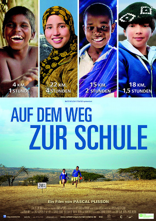 Filmplakat Auf dem Weg zur Schule