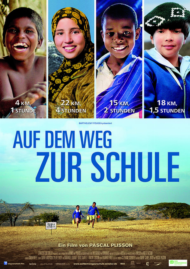 Filmplakat Auf dem Weg zur Schule