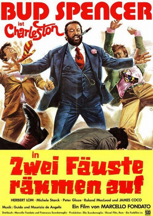 Filmplakat Charleston - Zwei Fäuste räumen auf