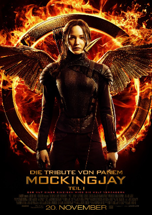 Filmplakat Die Tribute von Panem - Mockingjay Teil 1