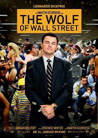 Filmplakat zu The Wolf of Wall Street – Kinoprogramm Berlin
