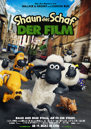 Filmplakat zu Shaun das Schaf - Der Film – Kinoprogramm Regensburg