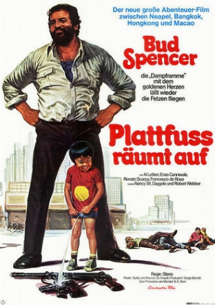 Filmplakat Buddy in Hongkong (Plattfuß räumt auf)