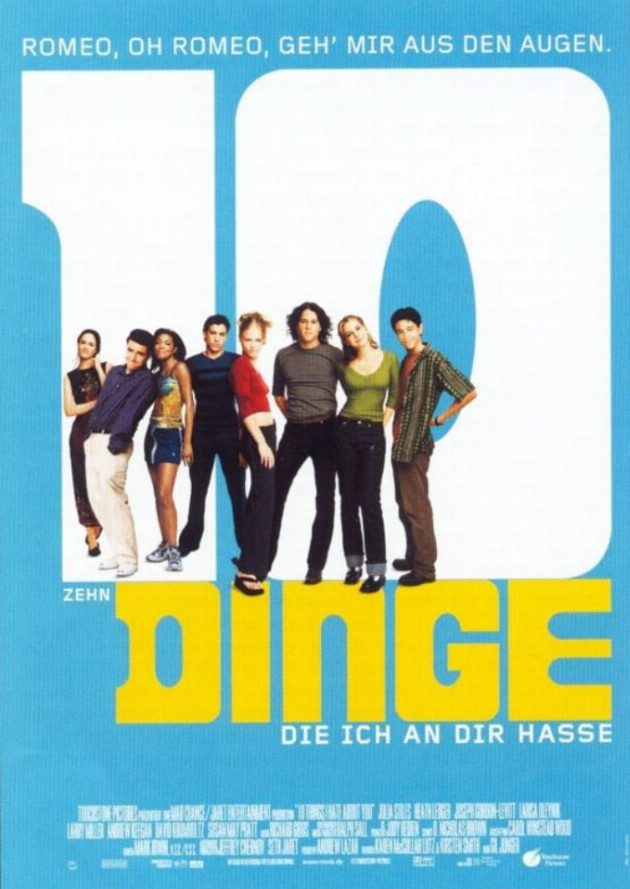 Filmplakat 10 Dinge, die ich an Dir hasse