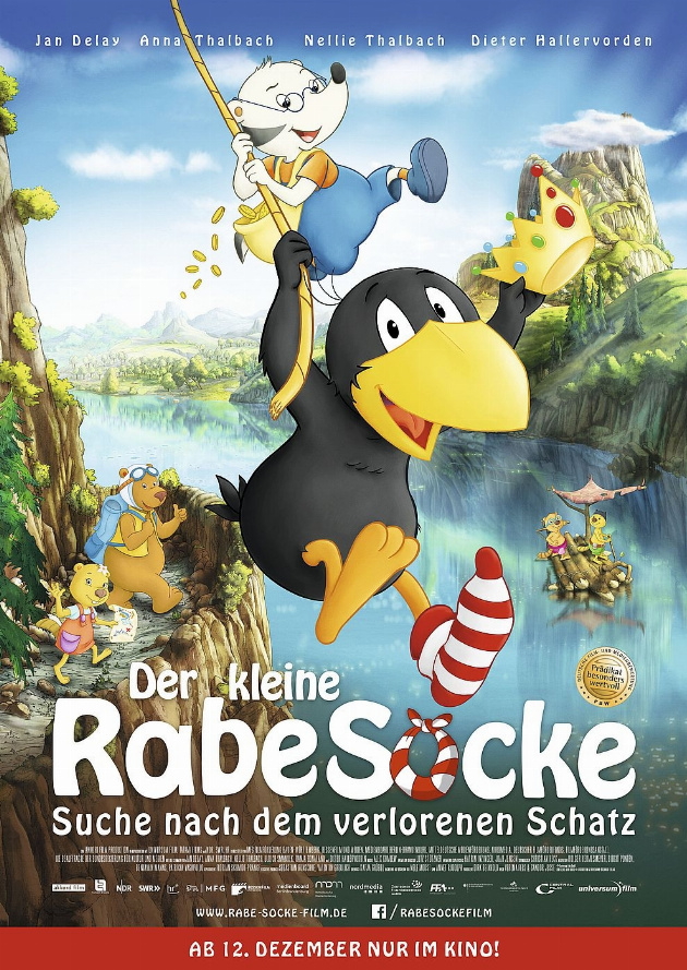 Filmplakat Der kleine Rabe Socke - Suche nach dem verlorenen Schatz