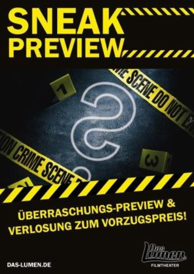 Filmplakat Sneak Preview