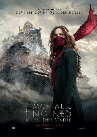 Filmplakat Mortal Engines: Krieg der Städte