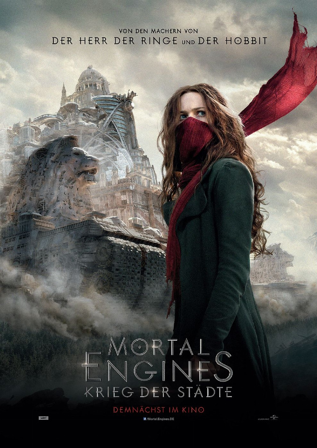 Filmplakat Mortal Engines: Krieg der Städte