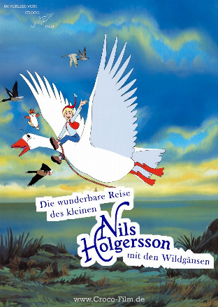 Filmplakat Die wunderbare Reise des kleinen Nils Holgersson mit den Wildgänsen