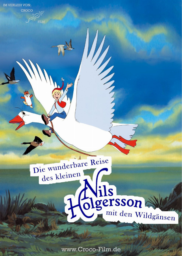 Filmplakat Die wunderbare Reise des kleinen Nils Holgersson mit den Wildgänsen