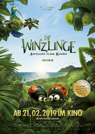 Filmplakat Die Winzlinge - Abenteuer in der Karibik