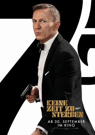 Filmplakat James Bond 007: Keine Zeit zu sterben