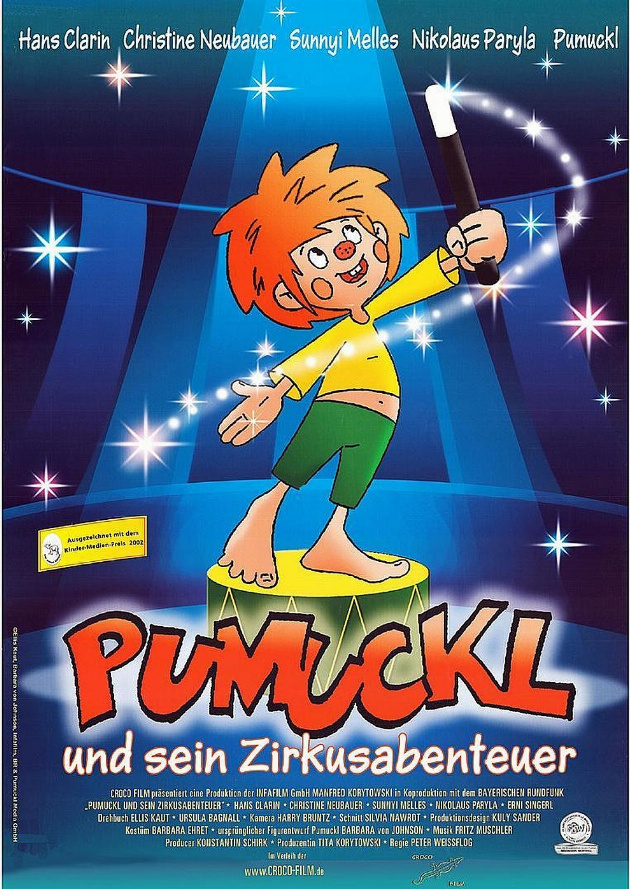 Filmplakat Pumuckl und sein Zirkusabenteuer