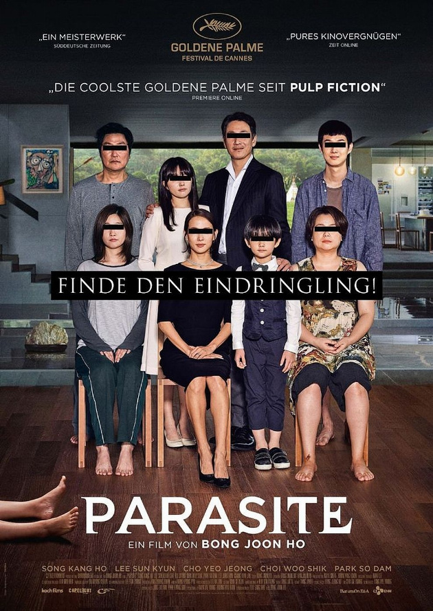 Filmplakat Parasite