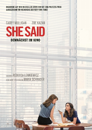 Filmplakat zu She said – Kinoprogramm Bad Homburg