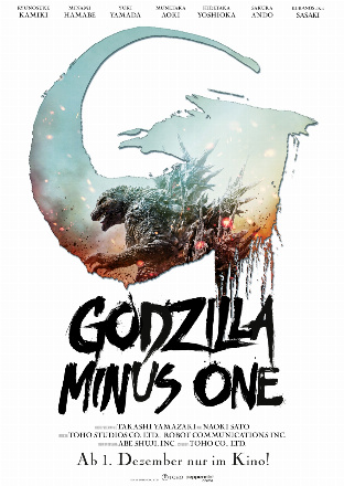 Filmposter - Godzilla Minus One im Monopol