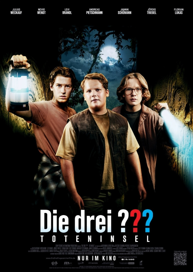 Filmplakat Die drei ??? - Toteninsel